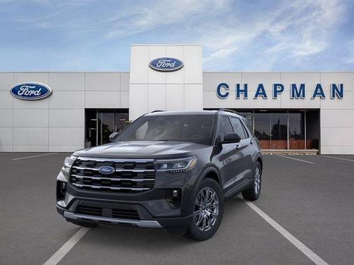 Agate Black Metallic 2026 Ford Explorer Active