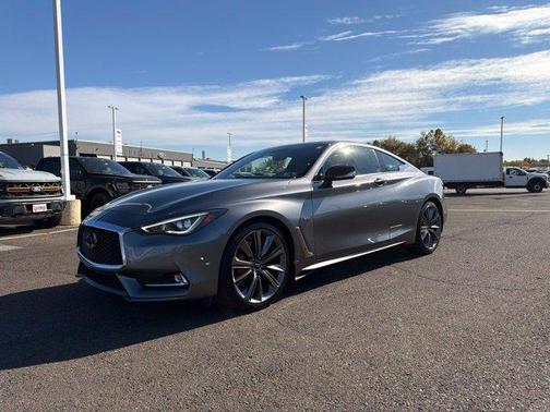 Graphite Shadow 2019 INFINITI Q60 3.0t Red Sport 400