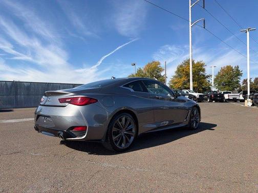 Graphite Shadow 2019 INFINITI Q60 3.0t Red Sport 400