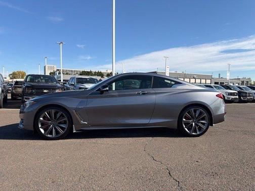 Graphite Shadow 2019 INFINITI Q60 3.0t Red Sport 400