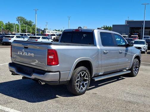 Billet Silver Metallic Clearcoat 2025 RAM 1500 Laramie