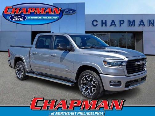 Billet Silver Metallic Clearcoat 2025 RAM 1500 Laramie