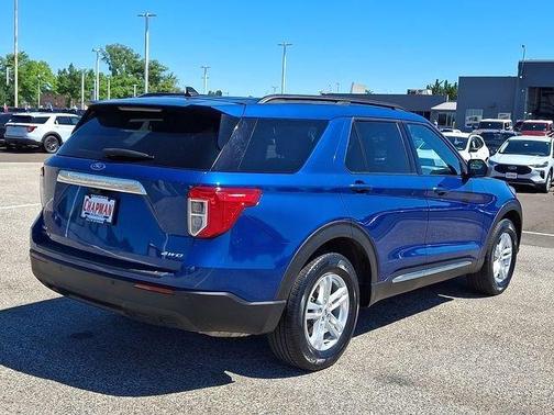 Blue Metallic 2023 Ford Explorer XLT
