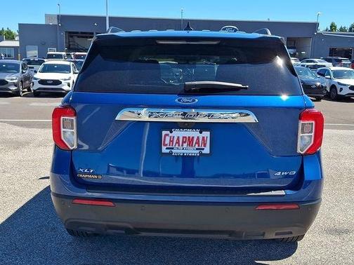 Blue Metallic 2023 Ford Explorer XLT