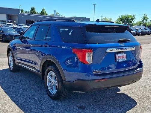 Blue Metallic 2023 Ford Explorer XLT