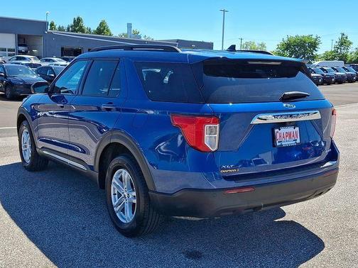 Blue Metallic 2023 Ford Explorer XLT