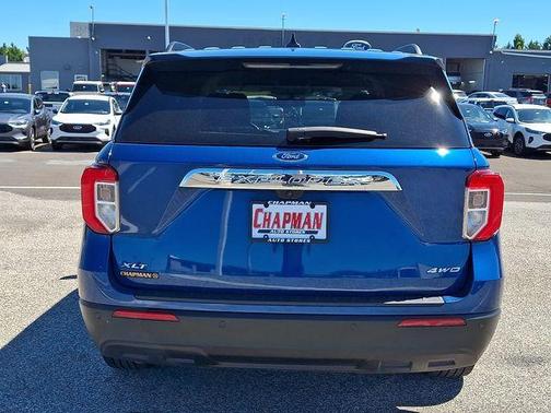 Blue Metallic 2023 Ford Explorer XLT
