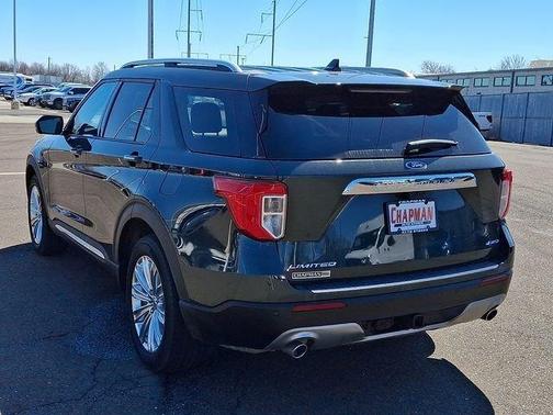 Forged Green Metallic 2023 Ford Explorer Limited
