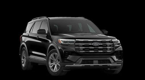 Agate Black Metallic 2026 Ford Explorer Active