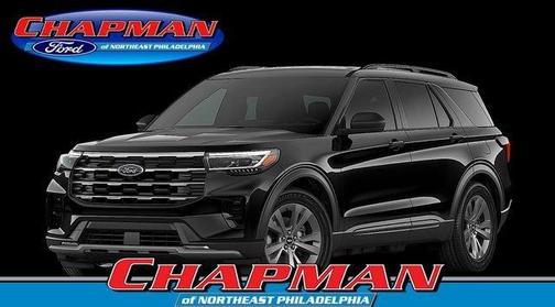 Agate Black Metallic 2026 Ford Explorer Active