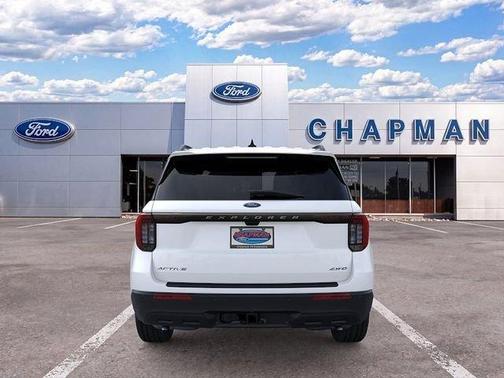 Space White Metallic 2026 Ford Explorer Active