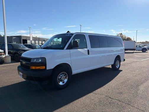 Summit White 2024 Chevrolet Express 3500 LS