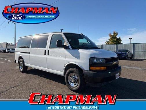 Summit White 2024 Chevrolet Express 3500 LS
