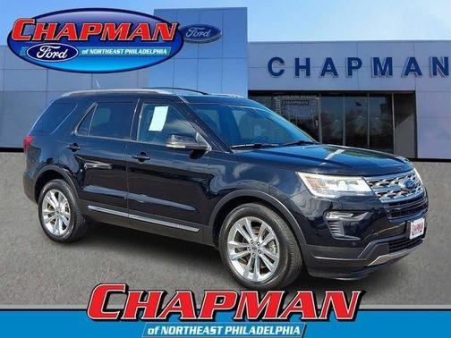 Shadow Black 2018 Ford Explorer XLT