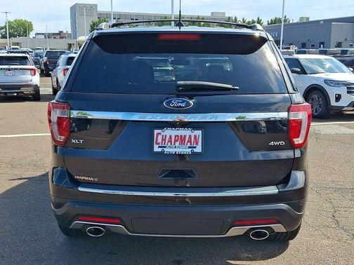 Shadow Black 2018 Ford Explorer XLT