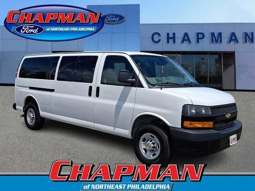 Summit White 2024 Chevrolet Express 3500 LS