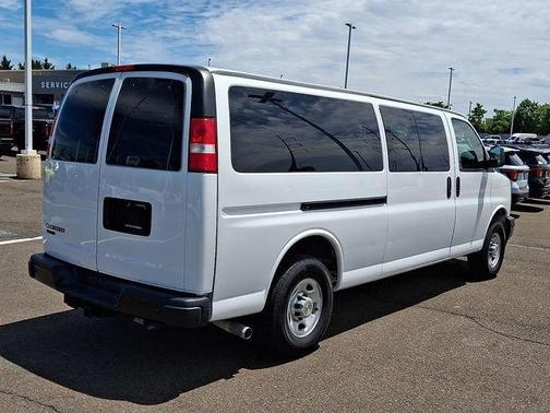Summit White 2024 Chevrolet Express 3500 LS