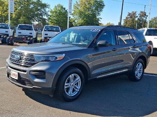 Gray Metallic 2023 Ford Explorer XLT