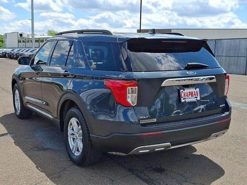 Blue Metallic 2023 Ford Explorer XLT