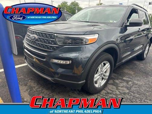Stone Blue Metallic 2023 Ford Explorer XLT