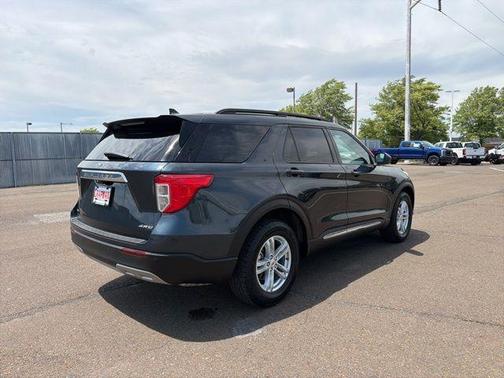 Blue Metallic 2023 Ford Explorer XLT