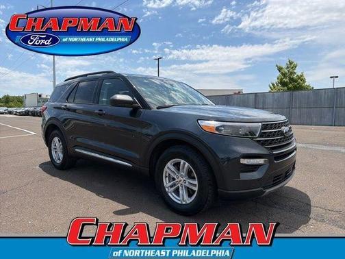 Blue Metallic 2023 Ford Explorer XLT