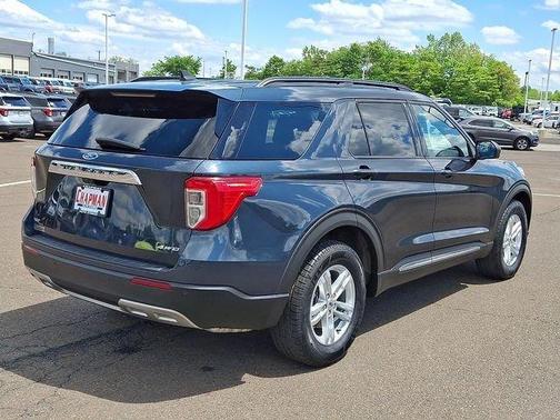 Blue Metallic 2023 Ford Explorer XLT