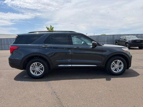 Blue Metallic 2023 Ford Explorer XLT