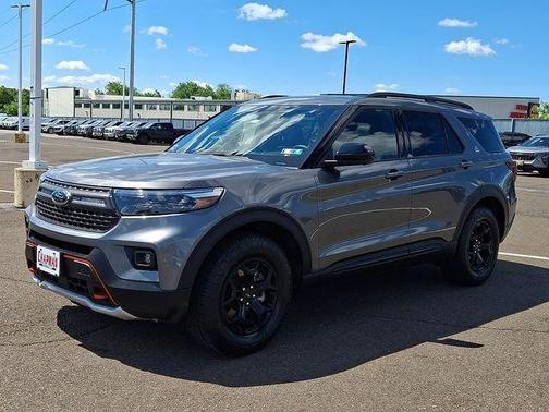 Gray Metallic 2023 Ford Explorer Timberline