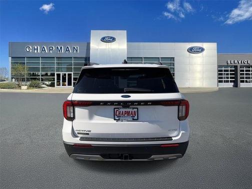 White Metallic 2026 Ford Explorer Active