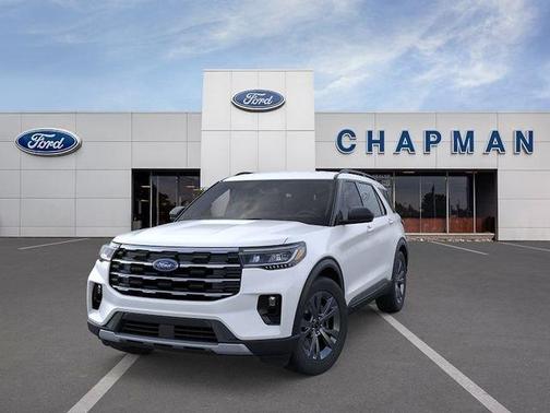 White Metallic 2026 Ford Explorer Active