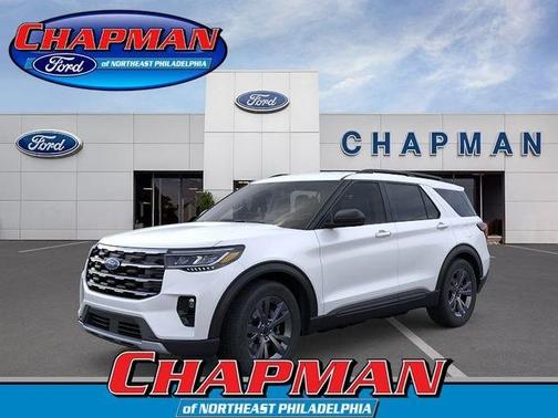 White Metallic 2026 Ford Explorer Active