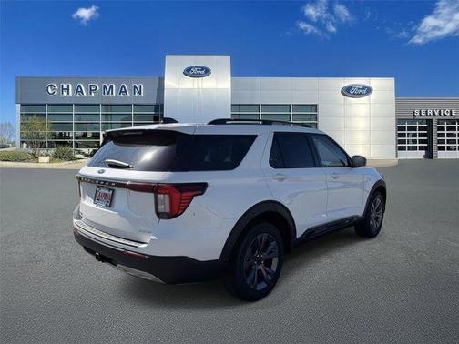 White Metallic 2026 Ford Explorer Active