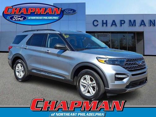 Silver Metallic 2024 Ford Explorer XLT