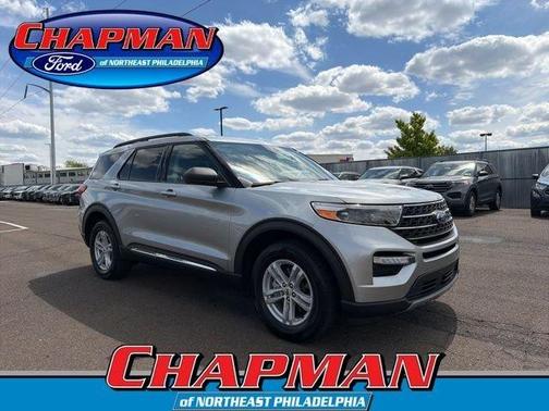 Silver Metallic 2024 Ford Explorer XLT
