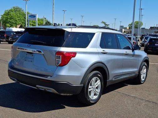 Silver Metallic 2024 Ford Explorer XLT