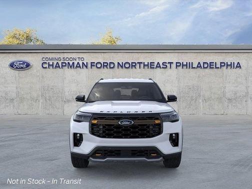 Space White Metallic 2026 Ford Explorer Tremor