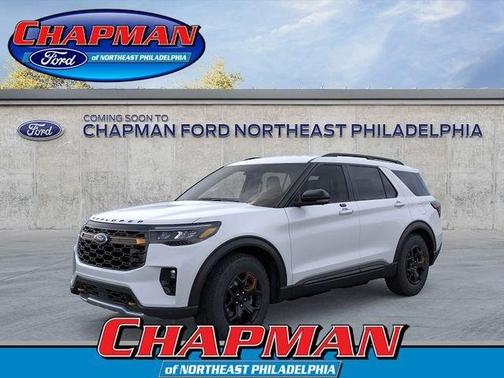 Space White Metallic 2026 Ford Explorer Tremor