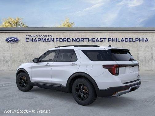 Space White Metallic 2026 Ford Explorer Tremor