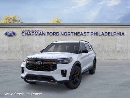 Space White Metallic 2026 Ford Explorer Tremor