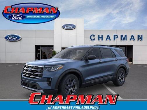 Vapor Blue Metallic 2026 Ford Explorer Active