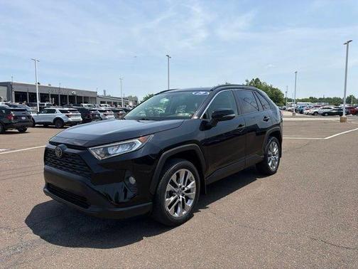 Midnight Black Metallic 2019 Toyota RAV4 XLE Premium