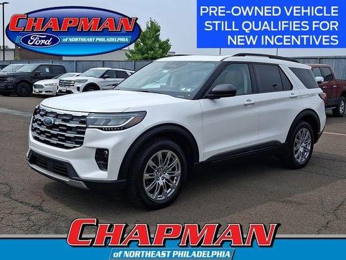 Star White 2026 Ford Explorer Active
