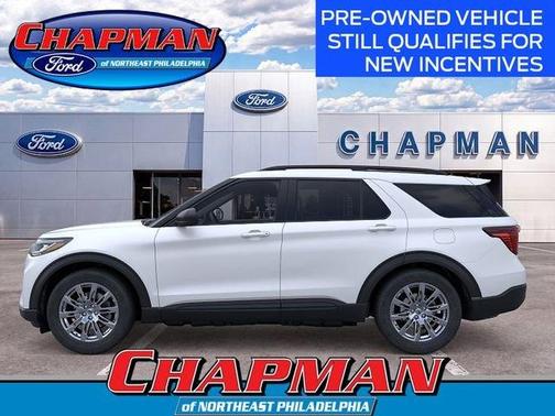 Star White 2026 Ford Explorer Active