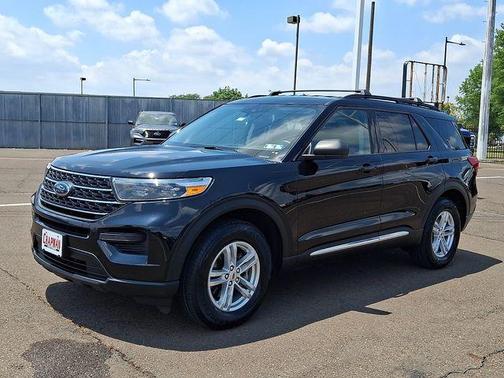 Black Metallic 2023 Ford Explorer XLT