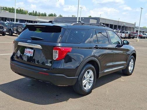 Black Metallic 2023 Ford Explorer XLT