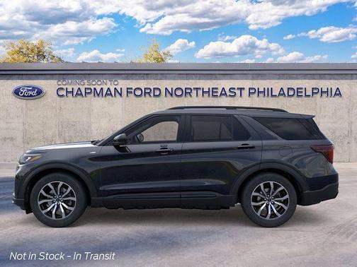 Black Metallic 2026 Ford Explorer ST-Line