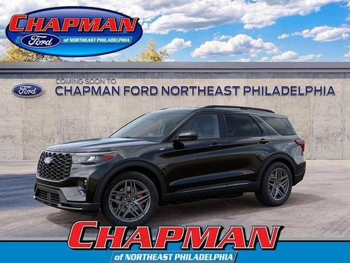 Agate Black Metallic 2027 Ford Explorer ST-Line