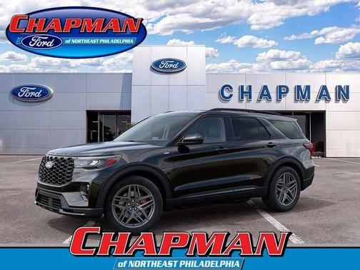 Agate Black Metallic 2027 Ford Explorer ST-Line