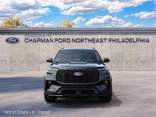 Agate Black Metallic 2027 Ford Explorer ST-Line